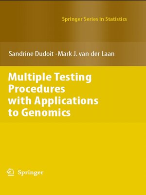 cover image of Multiple Testing Procedures with Applications to Genomics